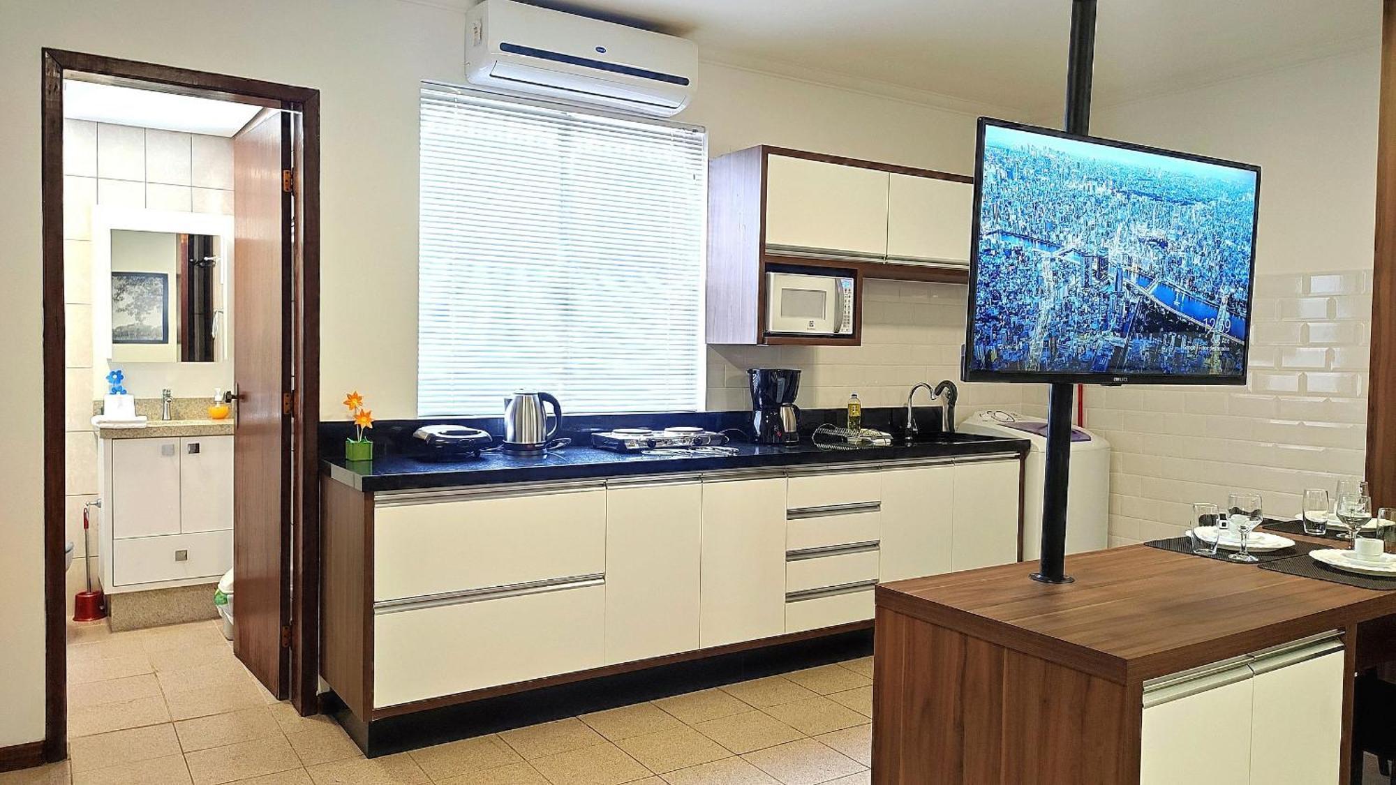 Lindos Studios Centro/Wifi/Garagem فوز دو إيغواسو المظهر الخارجي الصورة